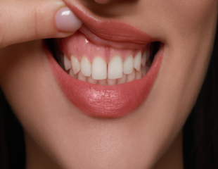 لبخند لثه ای